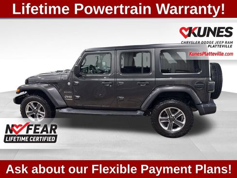 Used 2019 Jeep Wrangler Unlimited Sahara w/ Safety Group AWD/4WD image 7