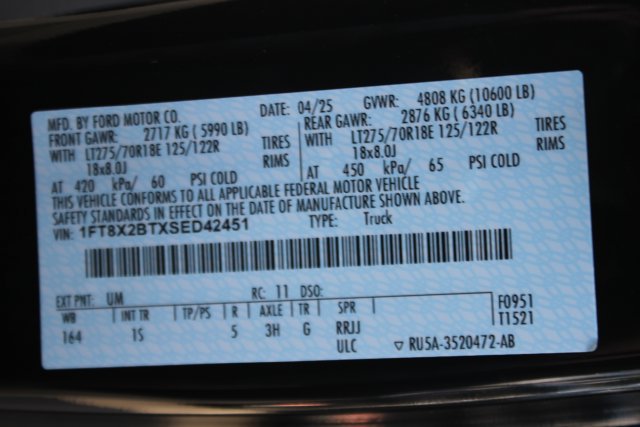Used 2025 Ford F250 XL w/ STX Appearance Package AWD/4WD image 37