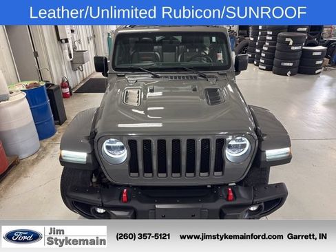 Used 2021 Jeep Wrangler Unlimited Rubicon w/ Uconnect 4C Nav & Sound Group AWD/4WD image 37