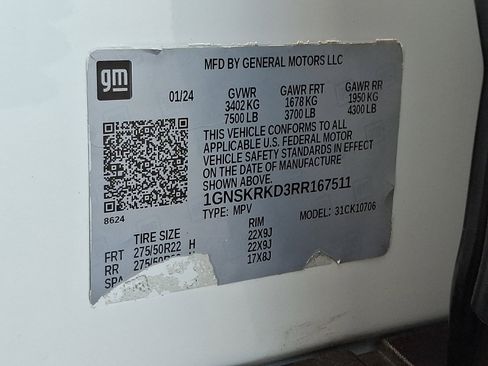 Used 2024 Chevrolet Tahoe RST w/ Luxury Package image 30