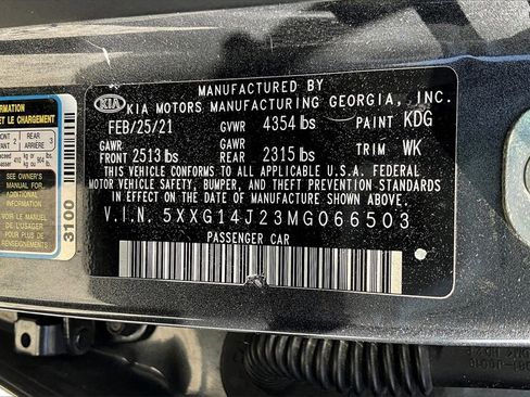 Used 2021 Kia K5 LXS image 32