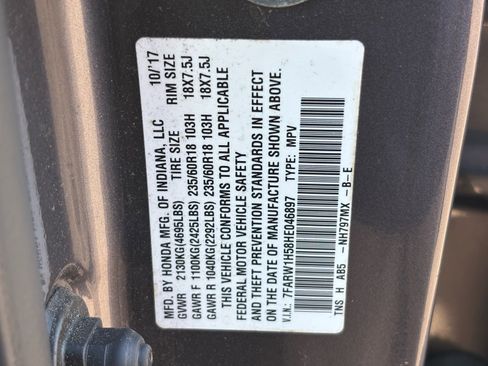 Certified 2017 Honda CR-V EX image 21