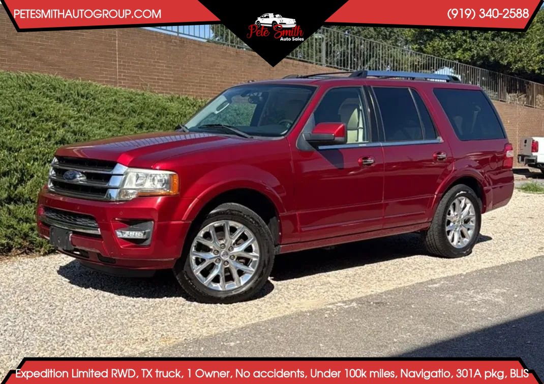 Used 2015 Ford Expedition Limited w/ Equipment Group 301A RWD image 1