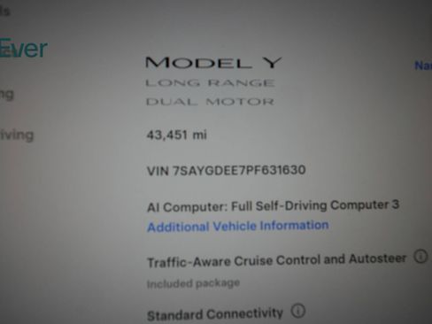 Used 2023 Tesla Model Y Long Range AWD/4WD image 7