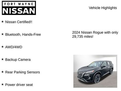 Certified 2024 Nissan Rogue SV image 7