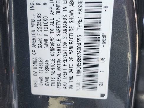 Used 2007 Honda Accord EX-L image 10