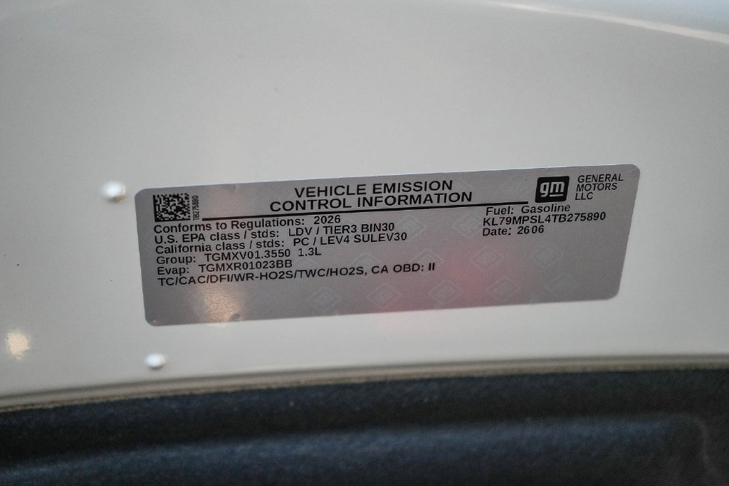 New 2026 Chevrolet TrailBlazer LT w/ Convenience Package FWD image 26