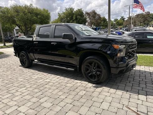 Used 2024 Chevrolet Silverado 1500 Custom w/ LPO, Dark Essentials Package RWD image 16