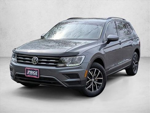 Used 2021 Volkswagen Tiguan SE w/ Panoramic Sunroof Package AWD/4WD image 1