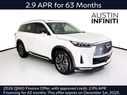 New 2026 INFINITI QX60 Luxe w/ Cargo Package