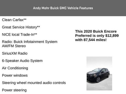 Used 2020 Buick Encore Preferred FWD image 4