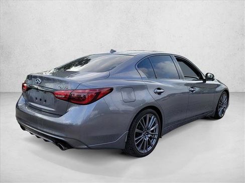 Used 2021 INFINITI Q50 Red Sport 400 w/ Proactive Package RWD image 5
