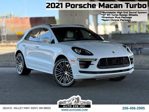Used 2021 Porsche Macan Turbo AWD/4WD image 1