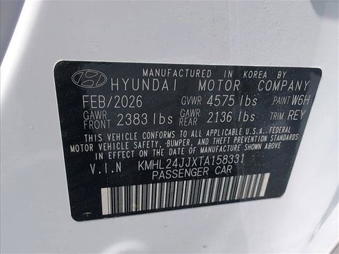 New 2026 Hyundai Sonata Blue FWD image 20