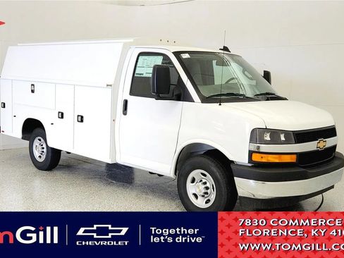 New 2025 Chevrolet Express 3500 w/ Power Convenience Package RWD image 1