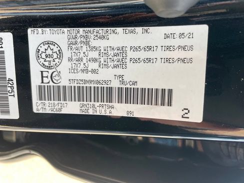 Used 2021 Toyota Tacoma 4x4 Double Cab w/ Tacoma SR5 Package image 33