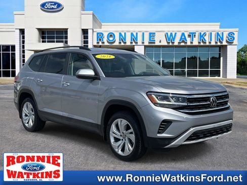 Used 2021 Volkswagen Atlas SE AWD/4WD image 1