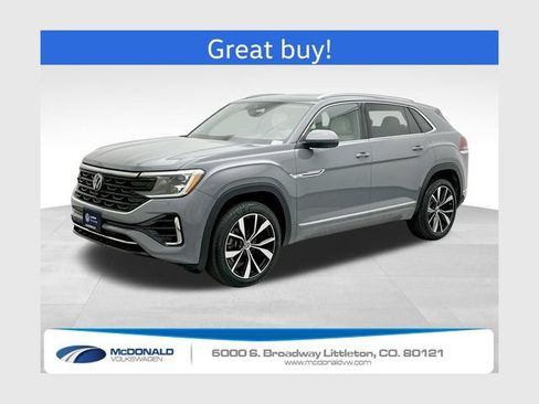 Certified 2025 Volkswagen Atlas Cross Sport SEL Premium R-Line AWD/4WD image 1
