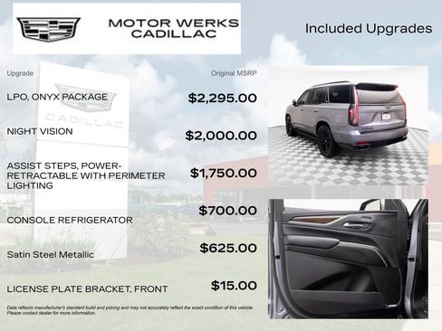 Used 2021 Cadillac Escalade Sport Platinum w/ LPO, ONYX Package image 9