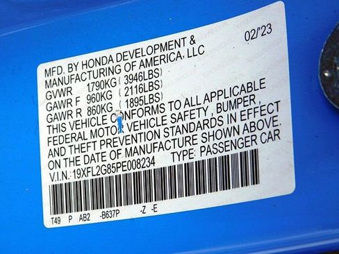 Used 2023 Honda Civic Sport image 24