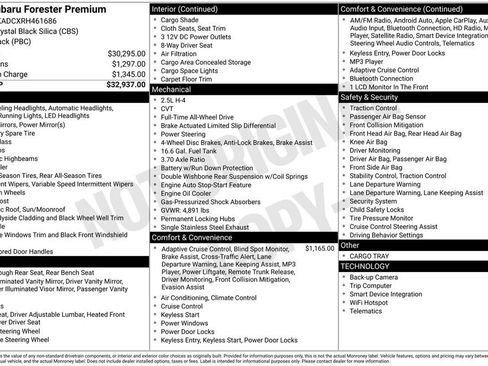 Used 2024 Subaru Forester Premium image 34