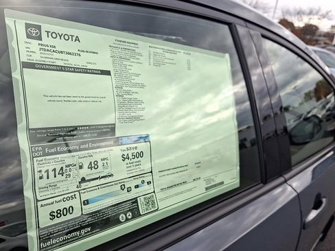 New 2026 Toyota Prius XSE image 21