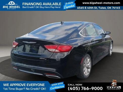 Used 2015 Chrysler 200 C w/ Navigation & Sound Group I FWD image 3