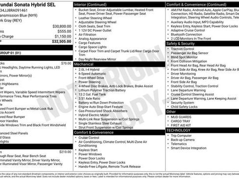 Used 2024 Hyundai Sonata SEL FWD image 30