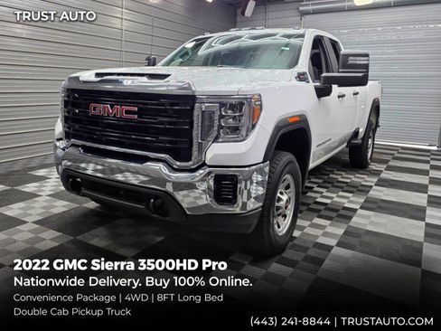 Used 2022 GMC Sierra 3500 Pro w/ Convenience Package AWD/4WD image 1