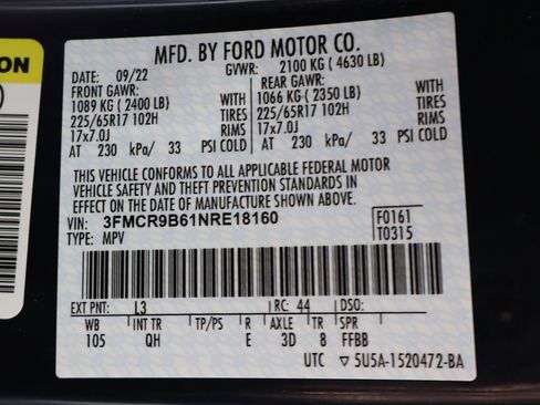 Used 2022 Ford Bronco Sport Big Bend w/ Convenience Package image 49