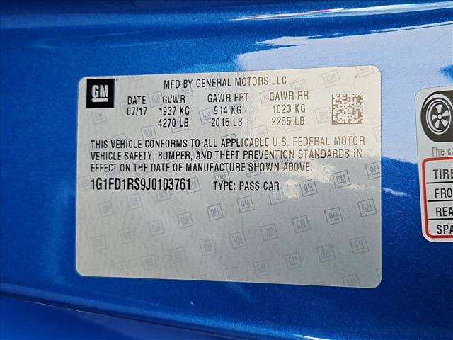 Used 2018 Chevrolet Camaro LT RWD image 23