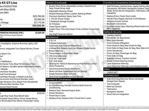 Used 2025 Kia K5 GT-Line w/ GT-Line Premium Package image 6