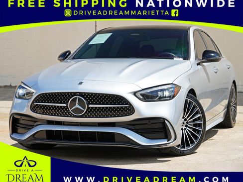 Used 2022 Mercedes-Benz C 300 Sedan w/ AMG Line w/ Night Package image 1