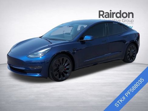 Used 2023 Tesla Model 3 Performance AWD/4WD image 3