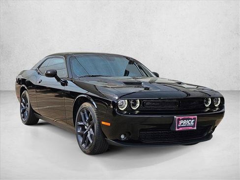 Used 2023 Dodge Challenger SXT w/ Blacktop Package RWD image 3