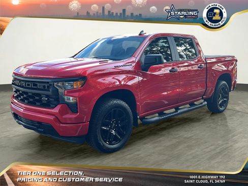 New 2026 Chevrolet Silverado 1500 Custom w/ Turbomax Blackout Package image 1