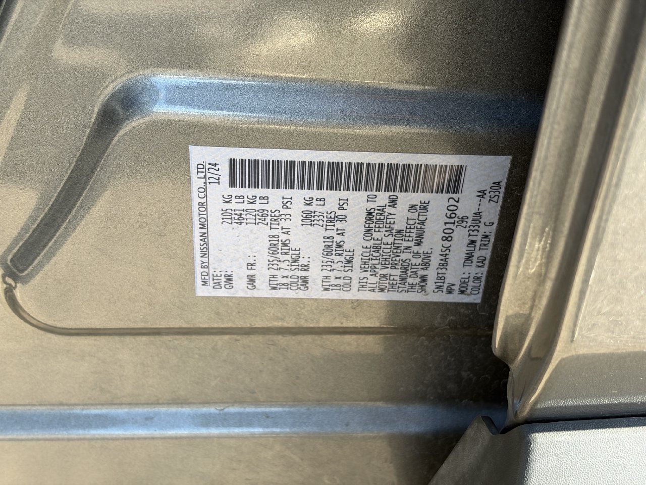 Certified 2025 Nissan Rogue SV FWD image 35