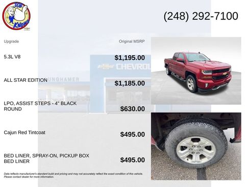 Used 2018 Chevrolet Silverado 1500 LT w/ All Star Edition image 5