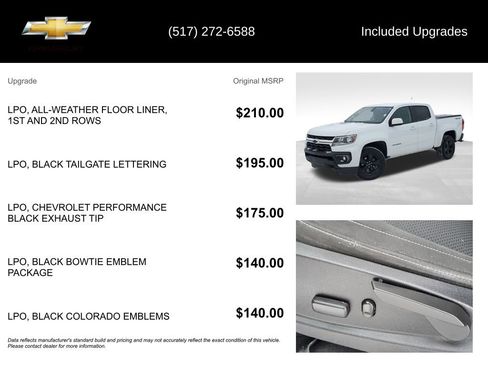 Used 2021 Chevrolet Colorado LT w/ LT Convenience Package image 6