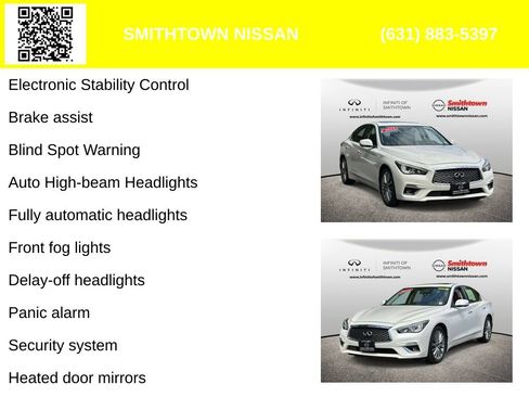 Used 2023 INFINITI Q50 Luxe w/ Cargo Package AWD/4WD image 6
