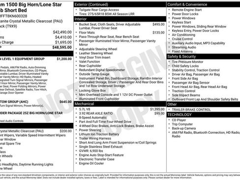 Used 2019 RAM 1500 Big Horn image 3