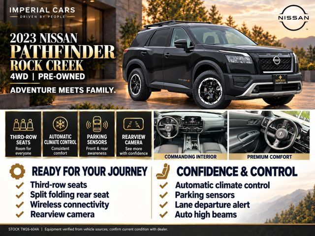 Used 2023 Nissan Pathfinder Rock Creek AWD/4WD image 6