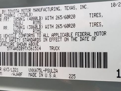 New 2026 Toyota Tundra Limited image 23