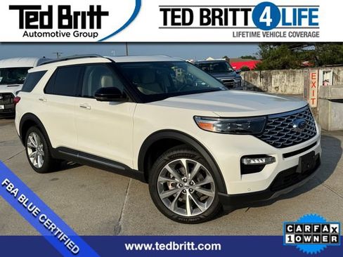 Used 2022 Ford Explorer Platinum w/ Equipment Group 601A AWD/4WD image 1