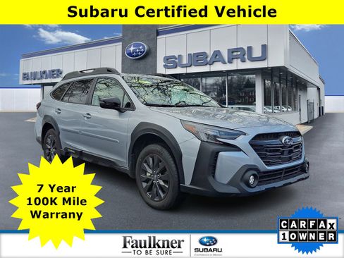 Certified 2025 Subaru Outback Onyx Edition image 1