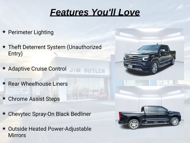 Used 2024 Chevrolet Silverado 1500 High Country w/ High Country Premium Package AWD/4WD image 35