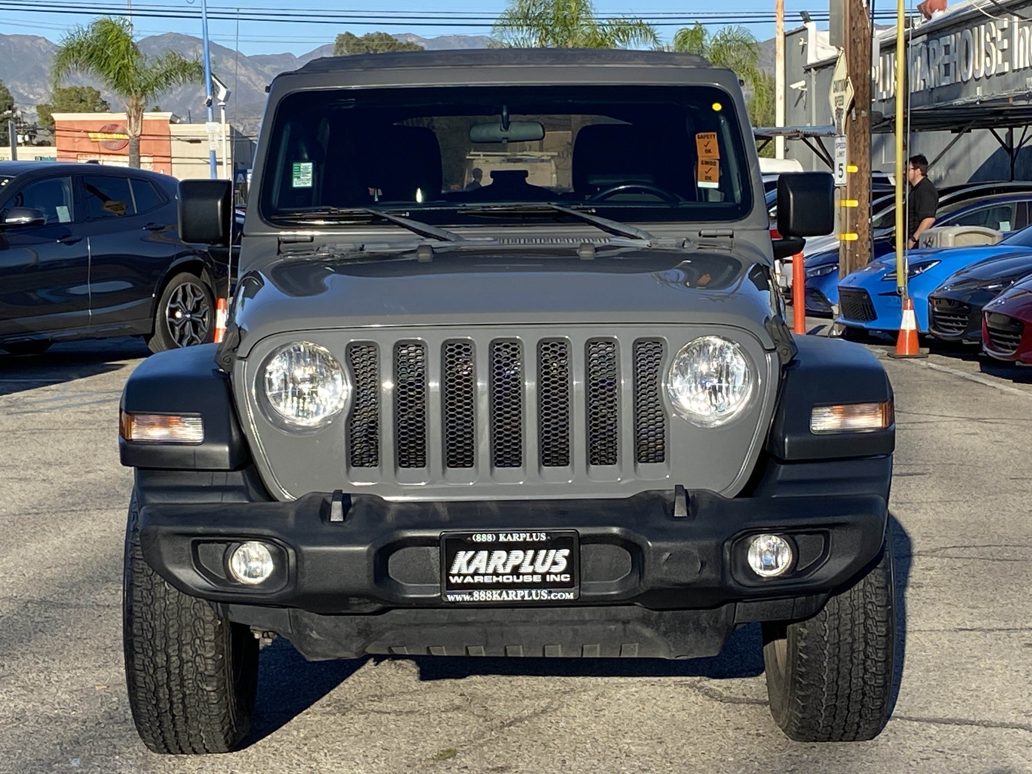 Used 2020 Jeep Wrangler Unlimited Sport S AWD/4WD image 3