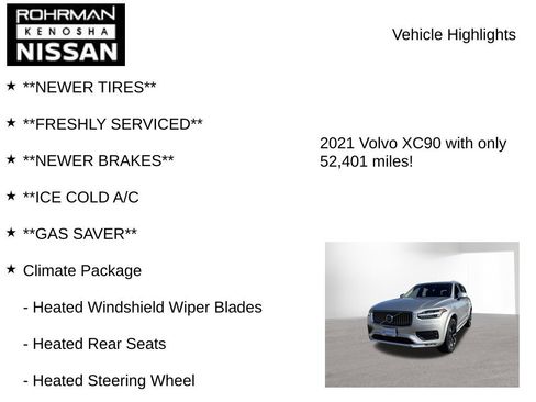 Used 2021 Volvo XC90 T6 Momentum w/ Protection Package Premier AWD/4WD image 8