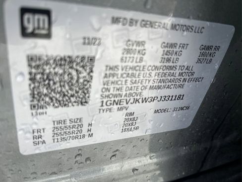 Certified 2023 Chevrolet Traverse RS image 23