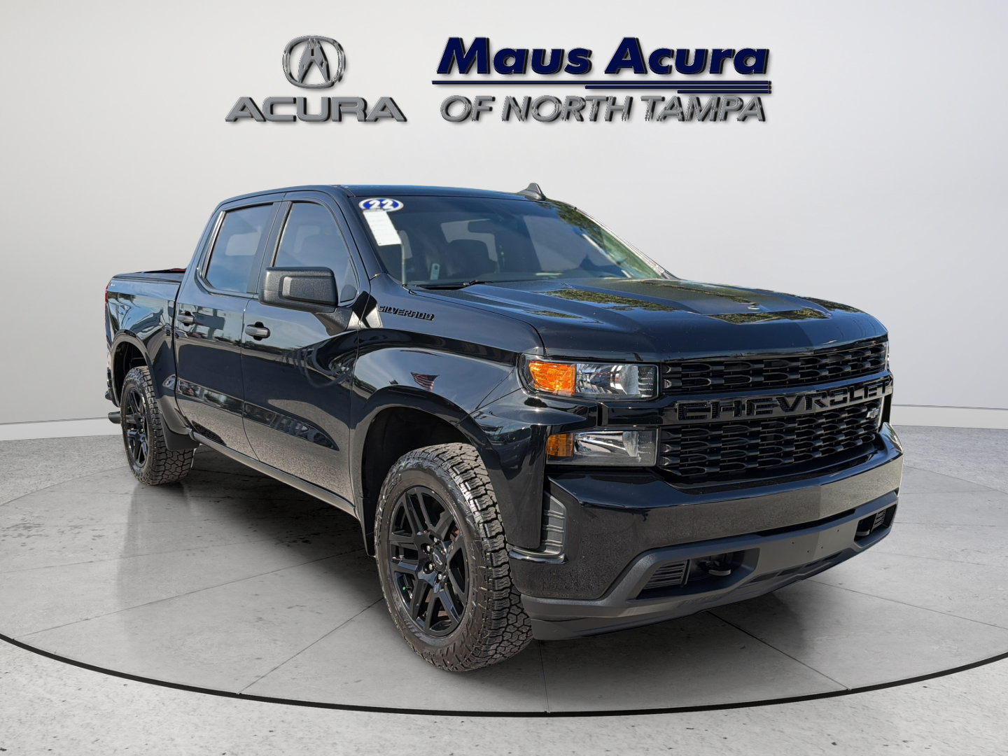 Used 2022 Chevrolet Silverado 1500 Custom w/ Rally Edition AWD/4WD image 1